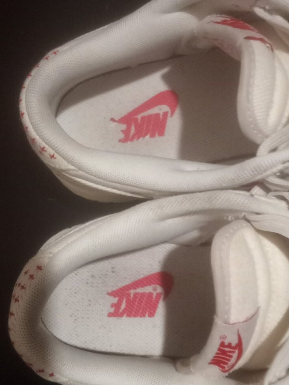 Nike Dunk Low Retro Sashiko Light Sneakers Men's Sz 7 Ivory/Red DV0834-100 - Picture 11 of 14